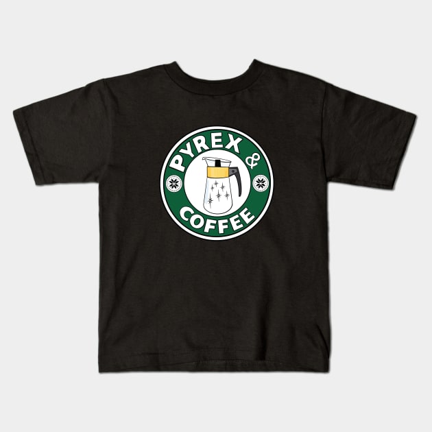 Pyrex and Coffee Kids T-Shirt by Steve_Varner